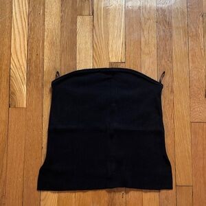 Abercrombie & Fitch Black Ribbed Top